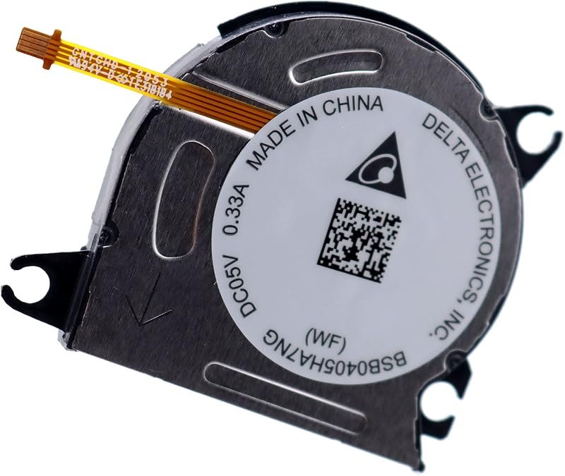 Deal4GO 5V 0.33A 0.32A New CPU Cooling Fan BSB0405HAATT Replacement for Nintendo Switch Console (Semi-Circle Corner) —