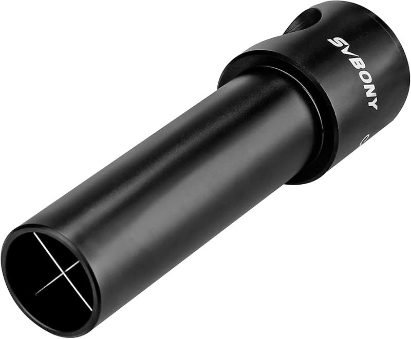 SVBONY SV197 Collimating Cheshire Eyepiece, 1.25 Inch Collimation Eyepiece, for Newtonian Reflector Telescope —