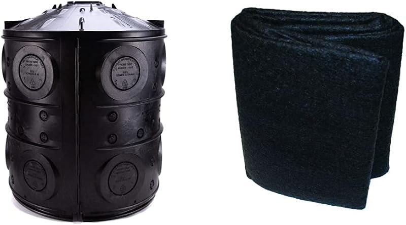 NDS Flo Stormwater Dry Well System Kit with Filter Fabric Wrap — Storm Drainage Pump for storm drainage pump