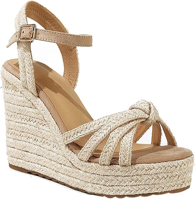 Wedge Heels Sandals for Women: Open Toe Platform Espadrilles Wedges — best heels wedge sandal for heels wedge sandal