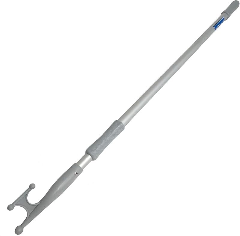 AB Tools Extra Long 210cm Extending Boat Hook Telescopic Pole Aluminium Heavy Duty