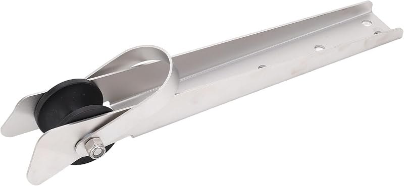 Marine Grade 316 Stainless Steel Lift Roller Anchor Boat Bow Anchor Roller Bracket Pre Drilled Mounting Holes