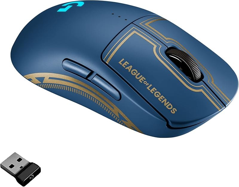 Logitech G Pro Wireless Gaming Mouse - League of Legends Edition — wired esports mouse for wired esports mouse