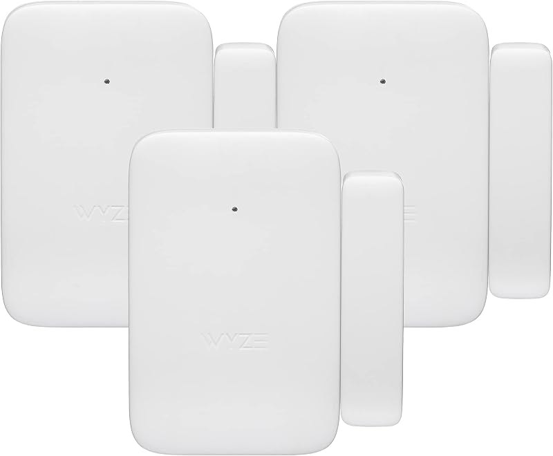 Wyze Home Security System Entry Sensor - Window and Door Entry Protection (3-Pack) Wyze Sense Hub required — home hub
