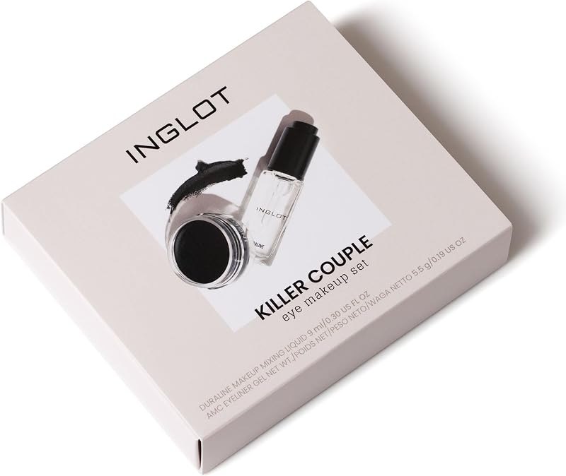 Inglot Eye Makeup Set Killer Couple Mascara Black 13.10 g — makeup liquid eyeliner for makeup liquid eyeliner