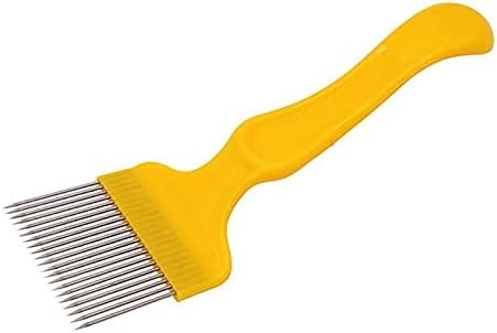 Aliotech Beekeeping Stainless Steel Uncapping Fork with 21 Tines Stainless Steel Bee Keeping Tool — beekeeping honey
