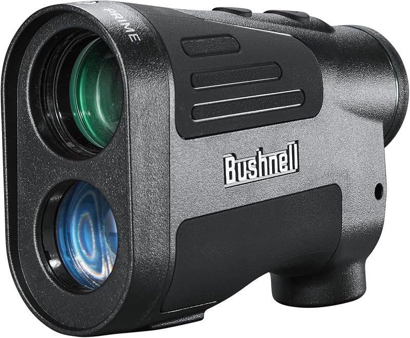 Bushnell Prime 1800 Hunting Laser Rangefinder 6x24mm, ActivSync Display, Brush Mode, Bullseye Mode, Rifle and Archery