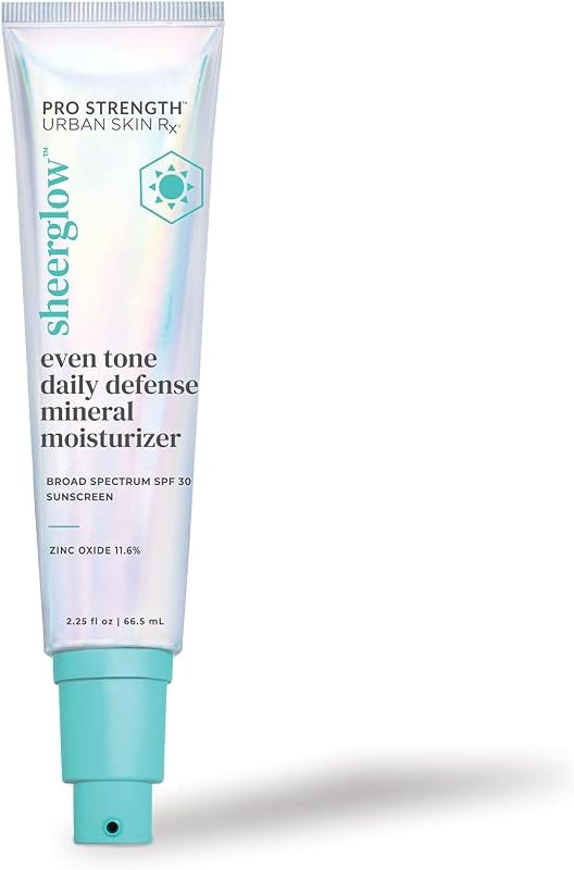 Urban Skin Rx® Pro Strength Sheerglow Even Tone Daily Defense Mineral Moisturizer & Broad-Spectrum Sunscreen SPF 30