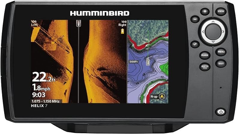 Humminbird 411620-1 Helix 7 Chirp MSI GPS G4 Fish Finder — low frequency fish finder for low frequency fish finder