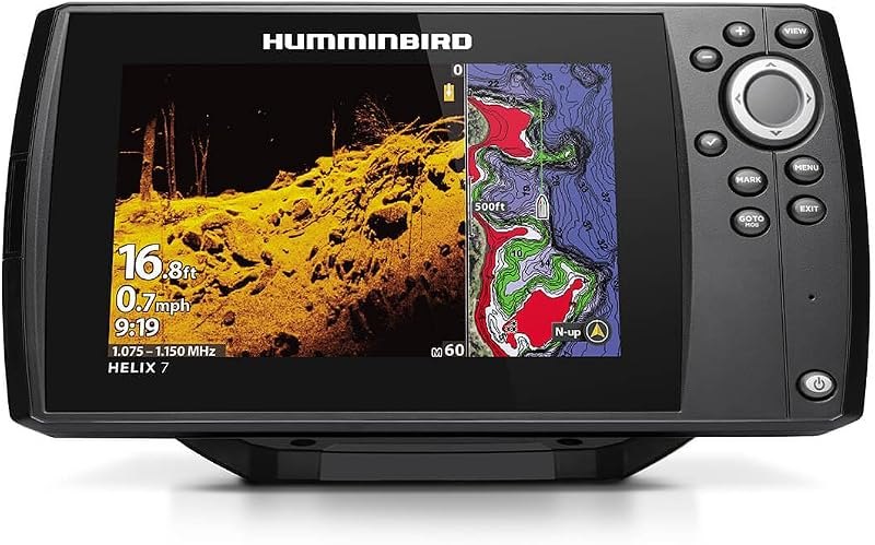 Humminbird 411610-1 Helix 7 Chirp MDI GPS G4 Fish Finder — transom mount fish finder for transom mount fish finder