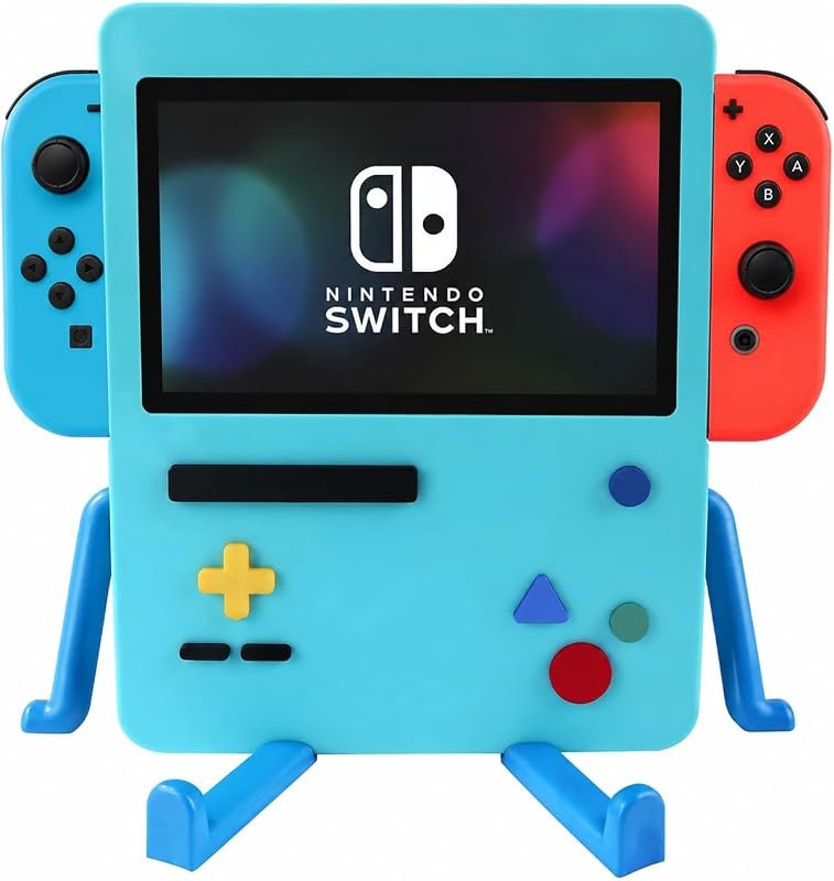GRAPMKTG Charging Stand for Nintendo Switch Accessories Portable Dock Compatible for Nintendo Switch OLED Cute Case