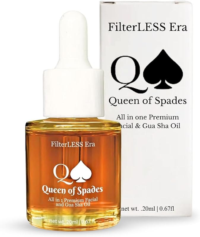 FilterLESS Era Queen of Spades All-in-One Gua Sha Oil & Serum — skin squalane oil for skin squalane oil