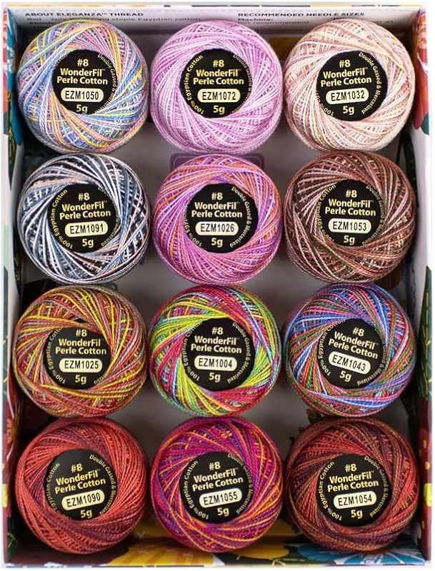 Passion Perle Cotton Set by Wonderfil — sewing machine thread for sewing machine thread