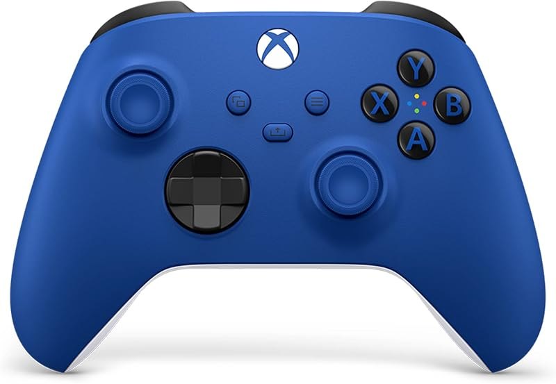 Xbox Wireless Controller Shock Blue - Wireless - Bluetooth - USB Series X, Series S, One, PC, Android, iOS, Tablet -