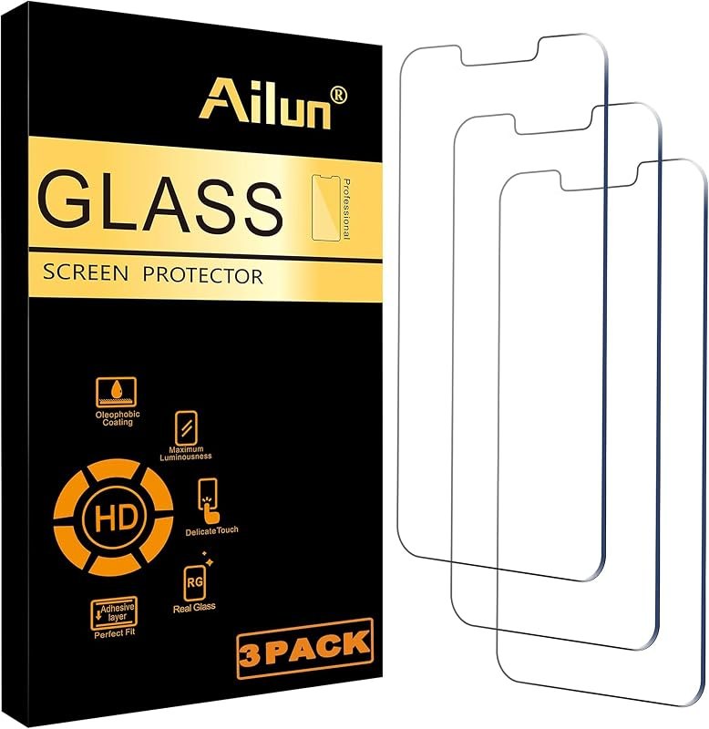 Ailun 3 Pack Screen Protector for iPhone 17e/16e/14/13/13 Pro — iPhone Duo Screen Protector for iphone duo screen