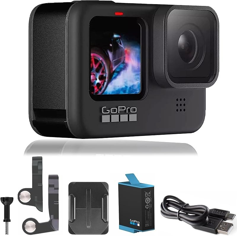 HERO9 Black - E-Commerce Packaging - Waterproof Action Camera with Front LCD and Touch Rear Screens, 5K Ultra HD