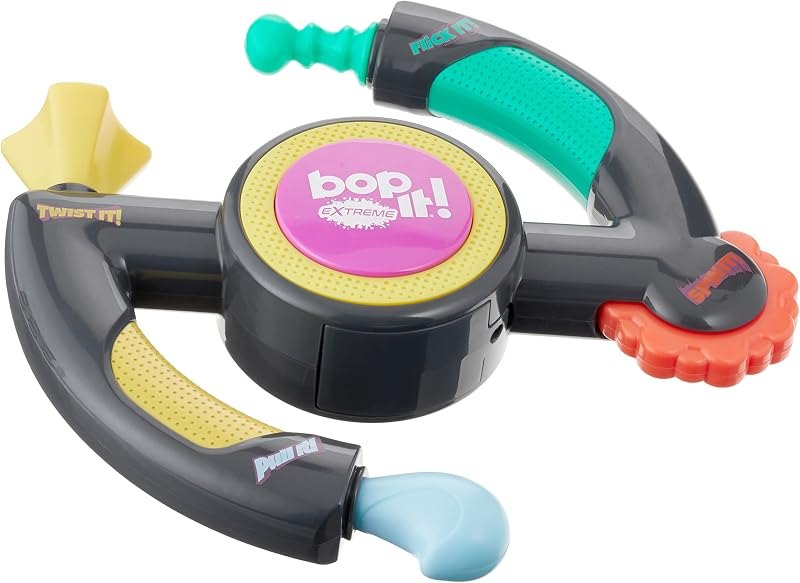 Hasbro Gaming Bop It Extreme Electronic Game for 1 or More Players, Fun Party Interactive Game for Kids Ages 8+, 4