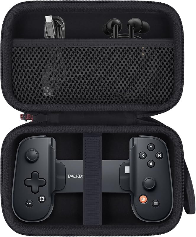 khanka Case for Backbone Pro/Backbone One iOS Mobile Gaming Controller,Carrying Case Compatible with Backbone Pro/One