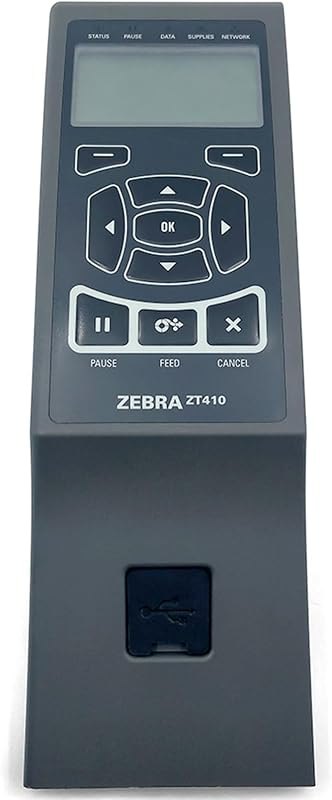 Front Control Panel for Zebra ZT410 Thermal Label Printer 203dpi 300dpi 600dpi P1058930-001 — best Zebra ZT410 printer