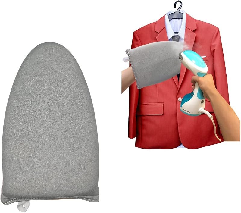 Garment Steamer Ironing Glove with Finger Loop, Heat Resistant Waterproof Ironing Mitt for Heat Resistan Handheld
