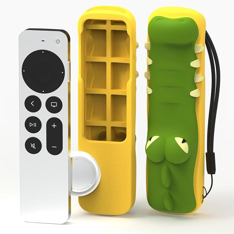 SIKAI CASE Silicone Case Fit Designed for Apple TV 4K 2021/2022 Siri Remote Protective Case with Shockproof Compatible