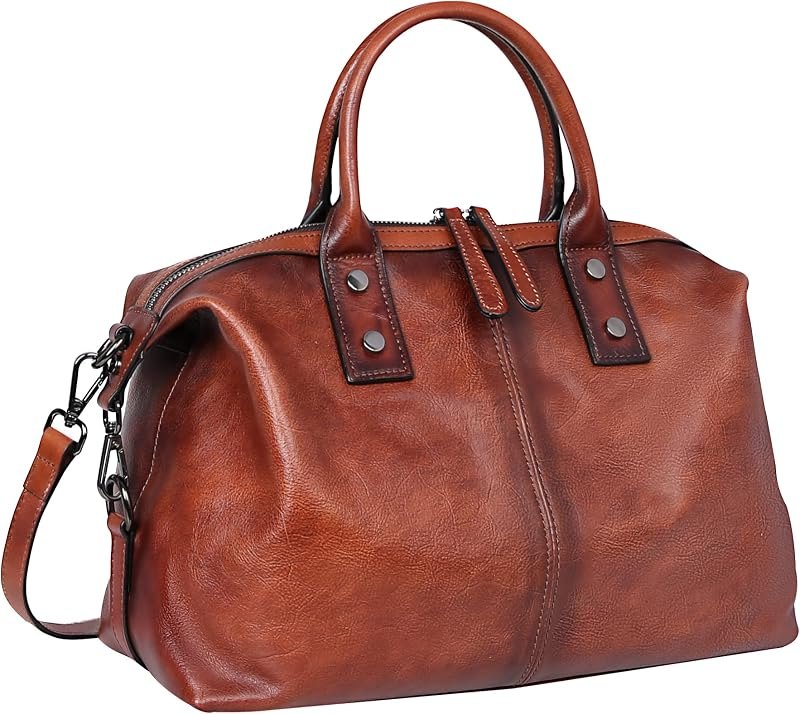 Satchel Bags Leather Purses for Women Handbag Shoulder Bag Hobo Tote — leather satchel bag for leather satchel bag