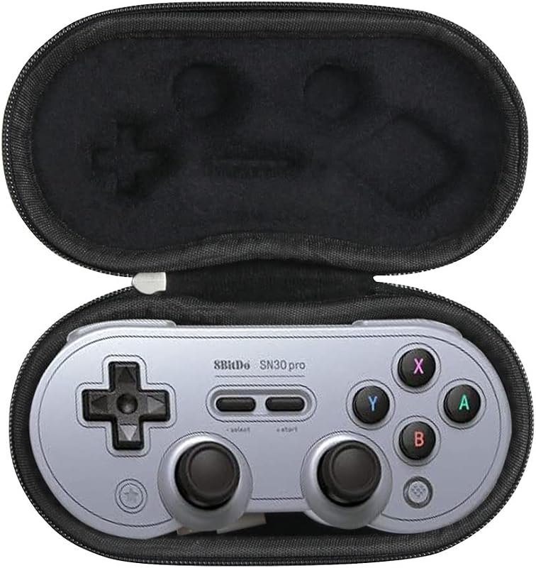 Hermitshell Hard Travel Case for 8Bitdo Sn30 Pro Bluetooth Gamepad (SN30 PRO) — best Small Bluetooth Controller for