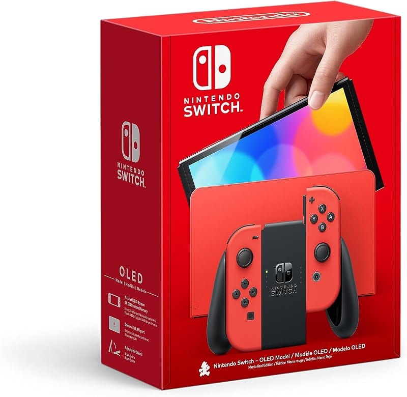 Nintendo Switch - OLED Model: Mario Red Edition — nintendo switch 2 zelda edition for nintendo switch zelda edition