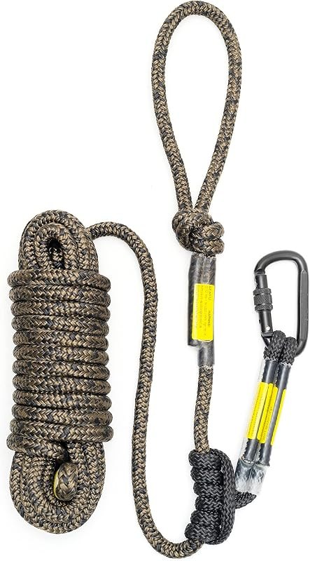 Treestand Safety Rope, Linemans Rope for Hunting, Tree Tether Line — hunting tree stand for hunting tree stand