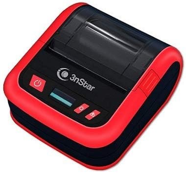 3nStar 80mm (3") Portable Direct Thermal Receipt and Label Printer Bluetooth/USB, ESC/POS, ZPL - PPT305BT — thermal