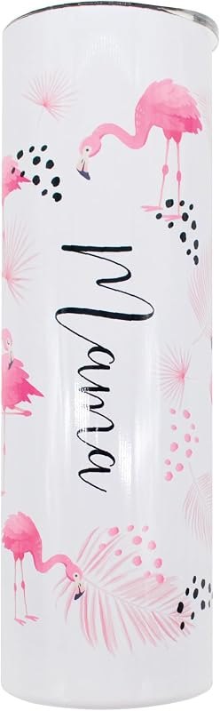 AVITO Stainless Steel Insulated Tumbler, 20oz, Flamingo, Personalized, Vacation, Bridesmaid Gift — insulated travel