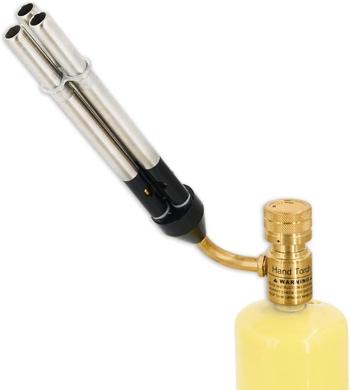 3 Heads MAPP/Propane Torch For Gas Welding Soldering, Brazing — welding torch for welding torch