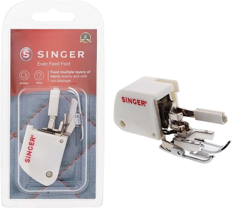 SINGER® Even Feed Walking Presser Foot for Quilting Sewing Machines — sewing walking foot for sewing walking foot