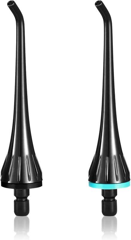 Tovendor 2PCS Water Flosser Replacement Tips, Dental Oral Irrigator Nozzles — orthodontic flosser tips for orthodontic