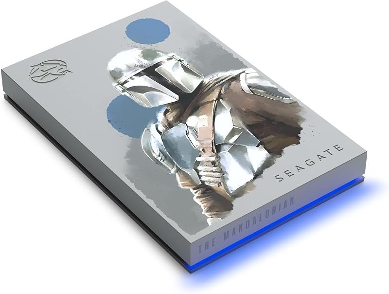Seagate The Mandalorian Drive Special Edition FireCuda External Hard Drive 2TB Officially-Licensed - 2.5 Inch USB 3.2