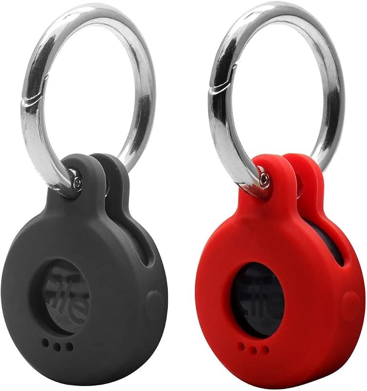 Case for Tile Sticker (2022) 2-Pack. Small Bluetooth Tracker Cover, Protective Holder for Remote Finder and Item