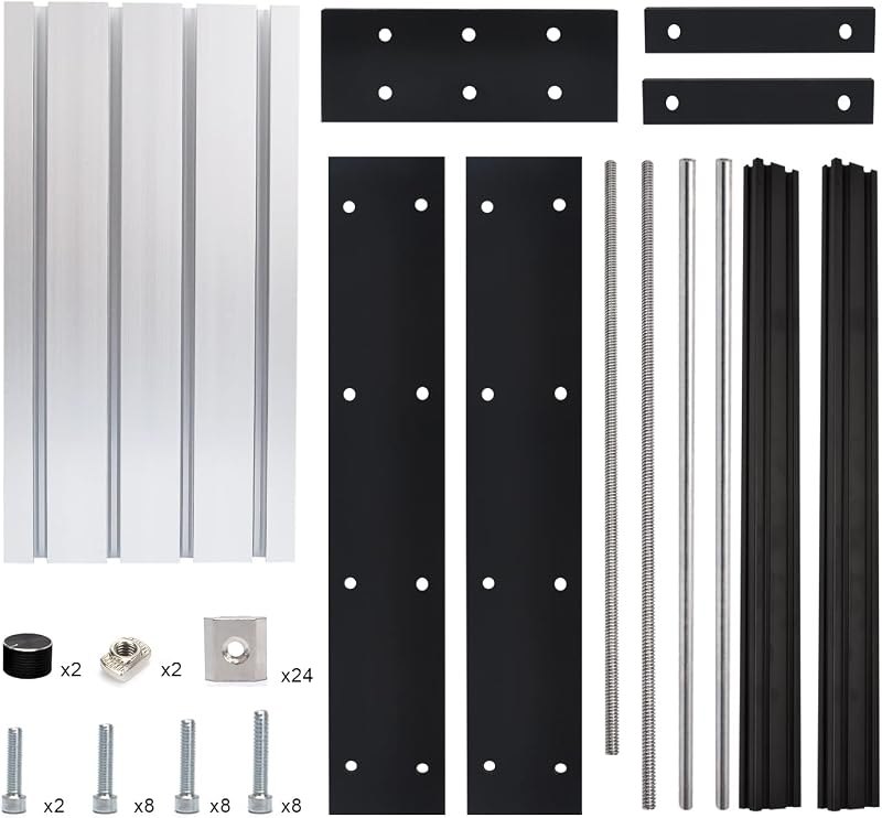 Daedalus 3018 CNC Upgrade Kit, for X-Axis Upgrade & Y-Axis Extension Compatible with Most 3018 CNC Router Machine
