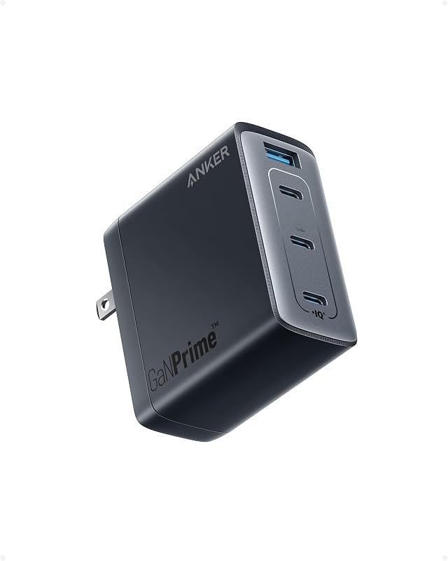 150W Max USB C Charger Block, 4-Port Compact Foldable GaN Charger for MacBook Pro/Air, iPhone 17/16 and More Series