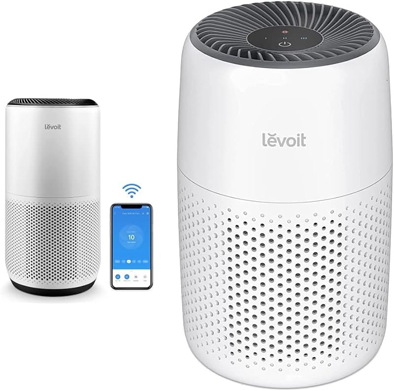 Air Purifiers, 1005 sq.ft, White & Air Purifiers for Bedroom Home, HEPA Freshener Filter Small Room Cleaner with