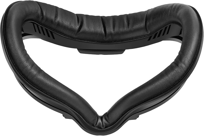 Facial Interface & Face Cover Pad for Oculus Quest 2, Sweat-Proof PU Foam Cushion - VR Accessories for Meta Quest 2
