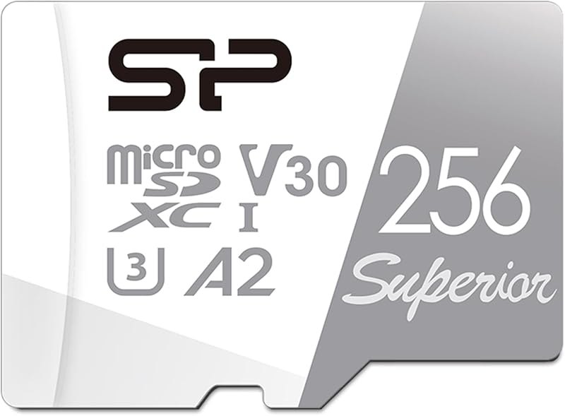 Silicon Power 256GB Superior Micro SDXC UHS-I (U3), V30 4K A2 with Adapter, Compatible with Steam Deck — steam deck