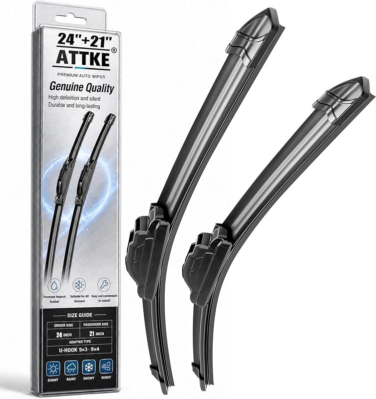 ATTKE OEM 24″+21″ Windshield Wiper Blades for the 2011-2023 Dodge Charger — boat windshield wiper blades for boat