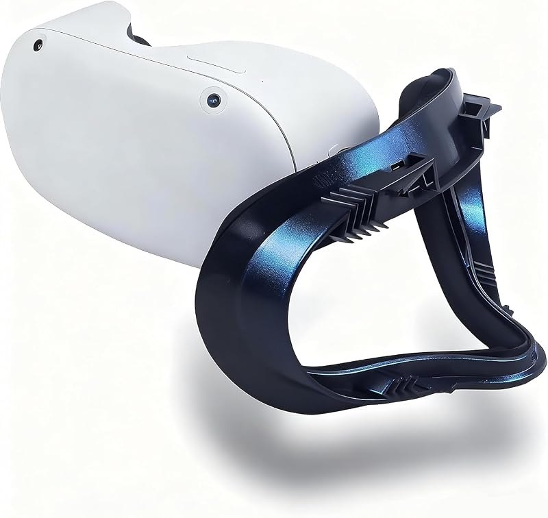 VR Facial Interface Bracket Cover for Oculus Quest 2, Anti-Sweat Anti-Leakage VR Eye Mask Cover Replacement