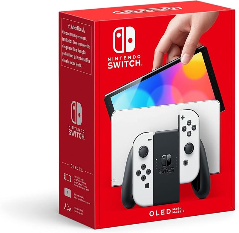 Nintendo Switch (OLED model) with White Joy-Con (JAPAN) (iNTERNATIONAL) — nintendo switch zelda edition for nintendo