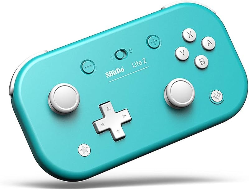 8BitDo Lite 2 Bluetooth Gamepad for Switch, Switch Lite, Android and Raspberry Pi (Turquoise) — 8bitdo sn30 pro for