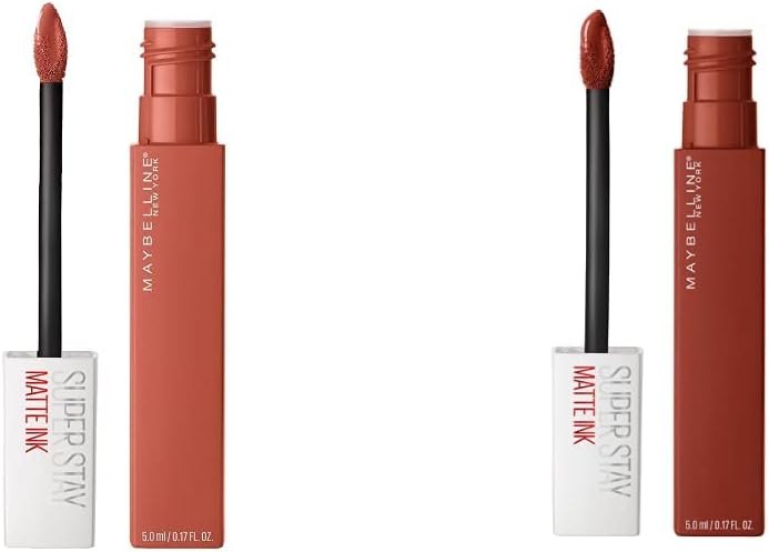 MAYBELLINE Super Stay Matte Ink Liquid Lipstick Makeup, Long Lasting High Impact Color, Up to 16H Wear, Ground-Breaker