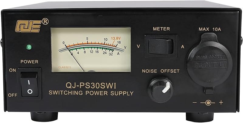 Universal Compact Ham Radio Power Supply 30A DC 13.8V Fixed Output