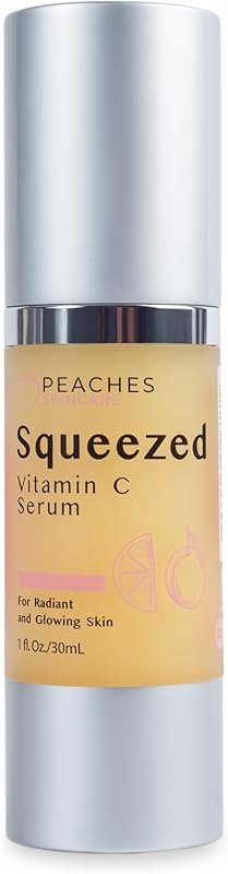 Peaches Skin Care Vitamin C Serum with Kakadu Plum and CoQ10, 1 fl oz — vitamin c serum for vitamin serum