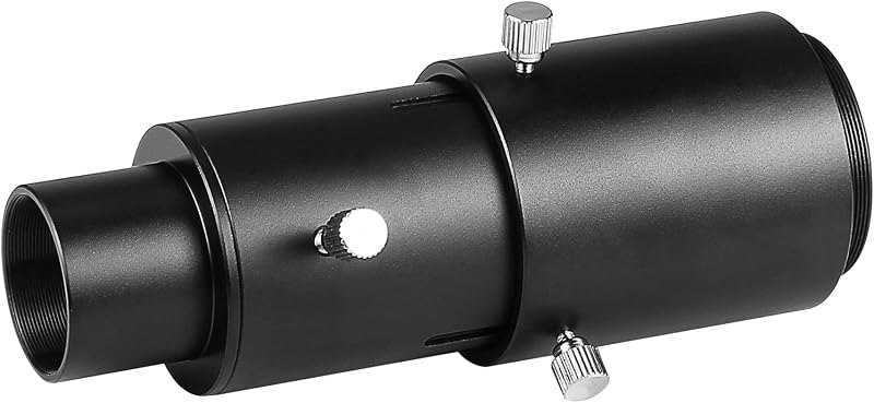 1.25'' Variable Telescope Camera Adapter for Prime Focus and Eyepiece Projection Astrophotography Threaded for