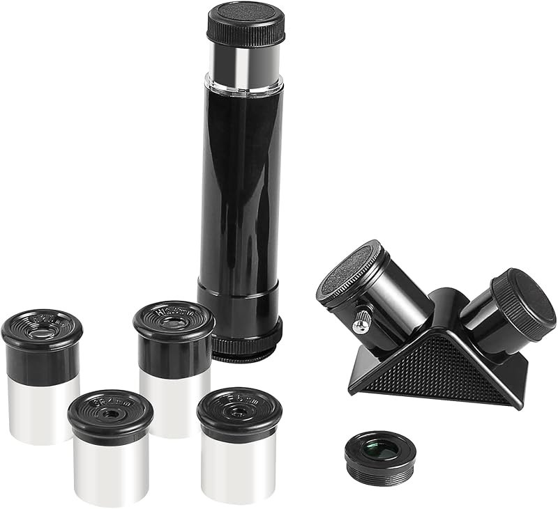 CelticBird 0.965Inch Telescope Accessory Kit for 0.965 Telescope - Comes with Four Eyepieces( 4mm/6mm/12.5mm/ 20mm )